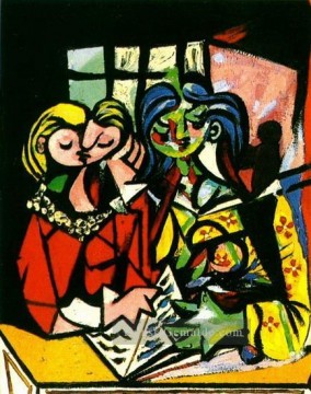 Pablo Picasso Werke - Deux personnages 3 1934 Kubismus Pablo Picasso